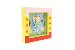 FAIRY PICTURE FRAME YELLOW