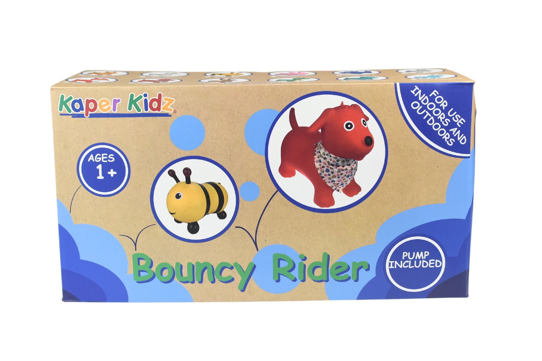 BOUNCY RIDER PEBBLES THE HIPPO Kaper Kidz
