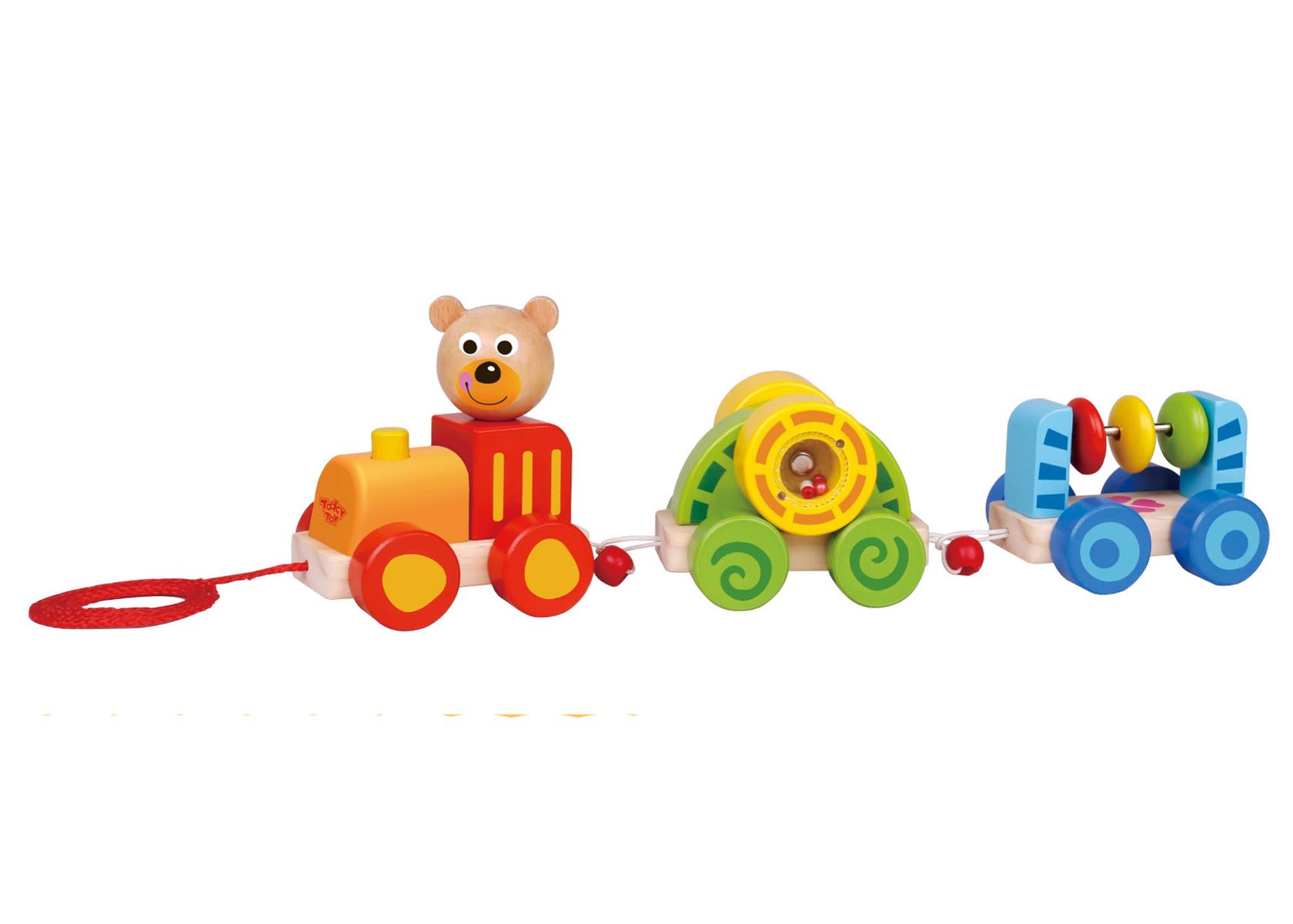 Pull Along Baby Bear Train