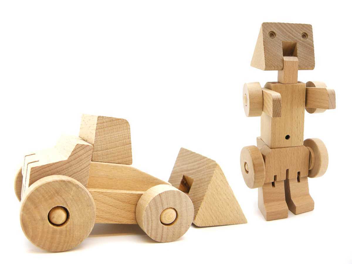 wooden transformer