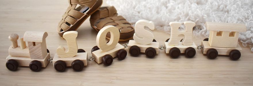 alphabet letter trains in timber to buy wholesale australia