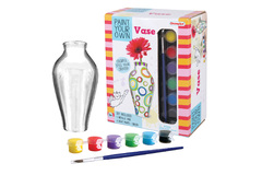 PYO METALLIC PAINTED VASE CRAFT KIT