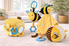 SNUGGLE BUDDY HUNNY BEE PACK OF 4