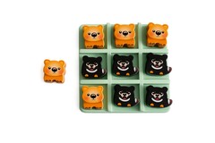 BUSH BUDDIES TIC TAC TOE - WOMBAT & TASMANIAN DEVIL