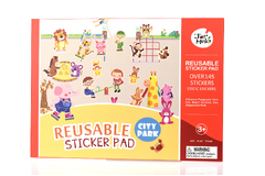 REUSABLE STICKER PAD SET - CITY PARK