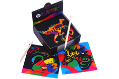 SCRATCH ART NOTES SET