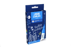 LIQUID CHALK MARKERS -6 COLORS