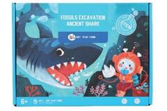 FOSSILS EXCAVATION KIT - SHARK 