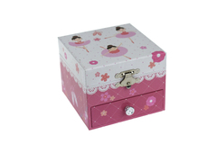 ANNA BALLERINA SQUARE MUSIC BOX