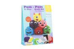 POM-POM  MONSTER CRAFT KIT