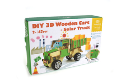 DIY 3D WOODEN SOLAR TRUCK SCIENCE & CRAFT KIT