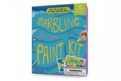 MARBLING PAINT - 6 COLOURS CRAFT KIT