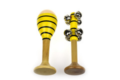 SM BEE MARACA & BELLSTICK SET