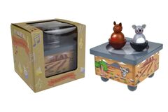 DANCING MAGNETIC MUSIC BOX KOALA & KANGAROO