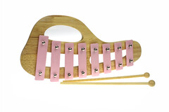 CLASSIC CALM WOODEN XYLOPHONE LILY PINK