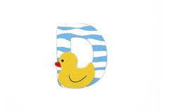 ANIMAL LETTER D BLUE