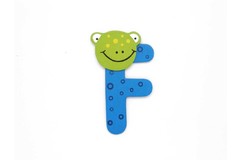 ANIMAL LETTER F BLUE