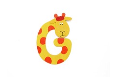 ANIMAL LETTER G YELLOW