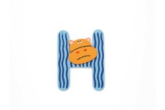 ANIMAL LETTER H BLUE