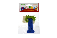 ANIMAL LETTER I BLUE