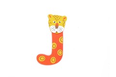 ANIMAL LETTER J ORANGE