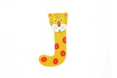 ANIMAL LETTER J YELLOW