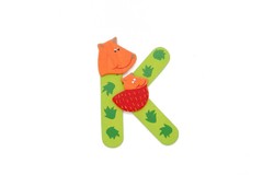 ANIMAL LETTER K GREEN