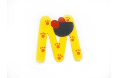 ANIMAL LETTER M YELLOW