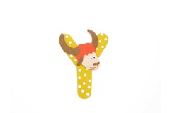 ANIMAL LETTER Y YELLOW