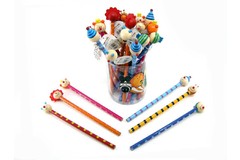 ANIMAL HEAD PENCILS