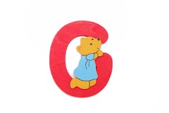 BEAR LETTER G