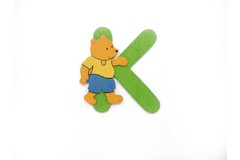 BEAR LETTER K