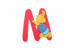 BEAR LETTER M