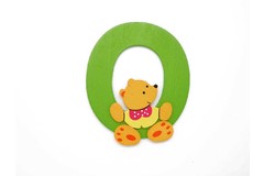 BEAR LETTER O