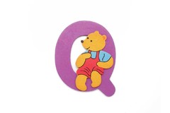 BEAR LETTER Q