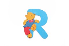 BEAR LETTER R