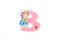 FAIRY LETTER B   PINK