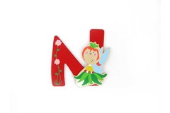 FAIRY LETTER N   RED