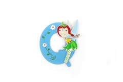 FAIRY LETTER Q   BLUE