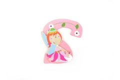 FAIRY LETTER S   PINK