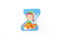 FAIRY LETTER Z   BLUE
