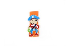 PIRATE LETTER I   ORANGE