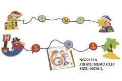PIRATE MEMO CLIP 2 STLYES