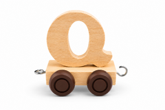 ALPHABET TRAIN - CARRIAGE LETTER Q