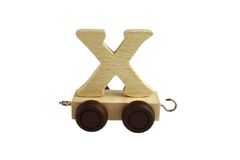ALPHABET TRAIN - CARRIAGE LETTER X