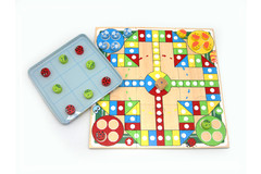 TIN BOX GAME - LUDO&TICTACTOE