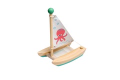 WOODEN CATAMARAN