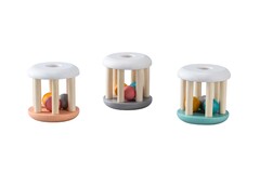 CALM & BREEZY WOODEN RATTLE SET OF 3