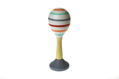 CALM & BREEZY WOODEN MARACA MAROON