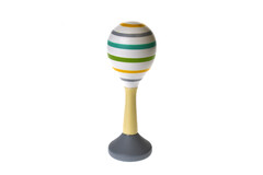 CALM & BREEZY WOODEN MARACA OLIVE